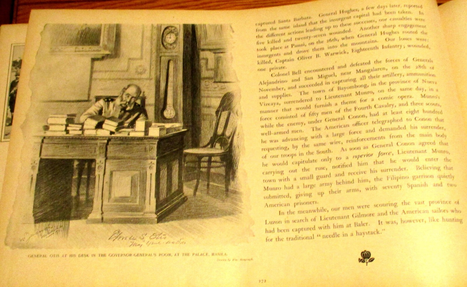 1900 The Story of The War of 1898 Hardcover Book 272 Pages NICE!! + Bonus Sheet