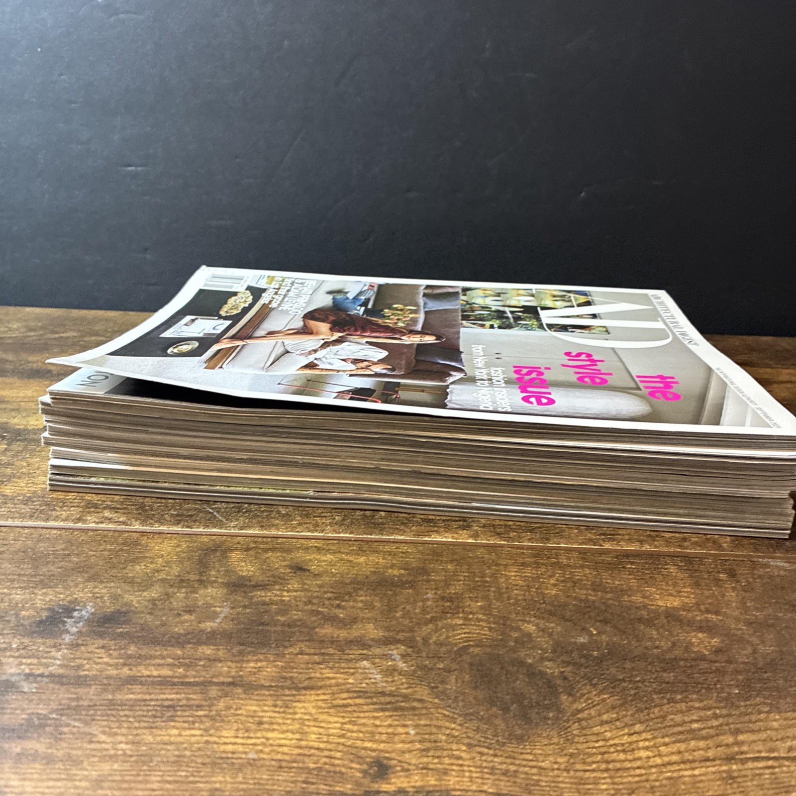 Lot of 8 ARCHITECTURAL DIGEST Magazine Issues 2021-2025 CONDE NAST ARCHDIGEST AD