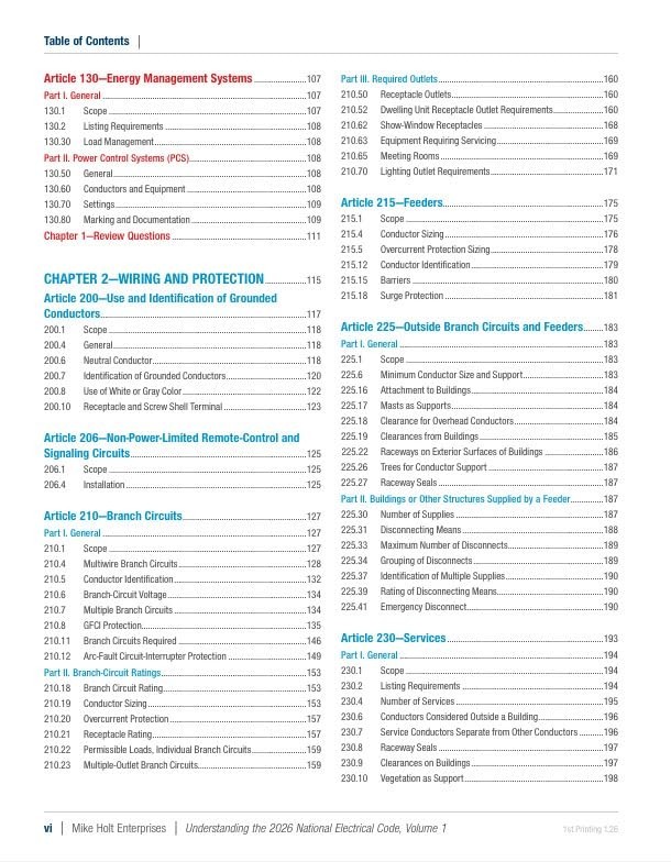 2026 Mike Holt&rsquo;s Understanding the NEC, Volume 1 & 2 Textbook Set Exam Prep.