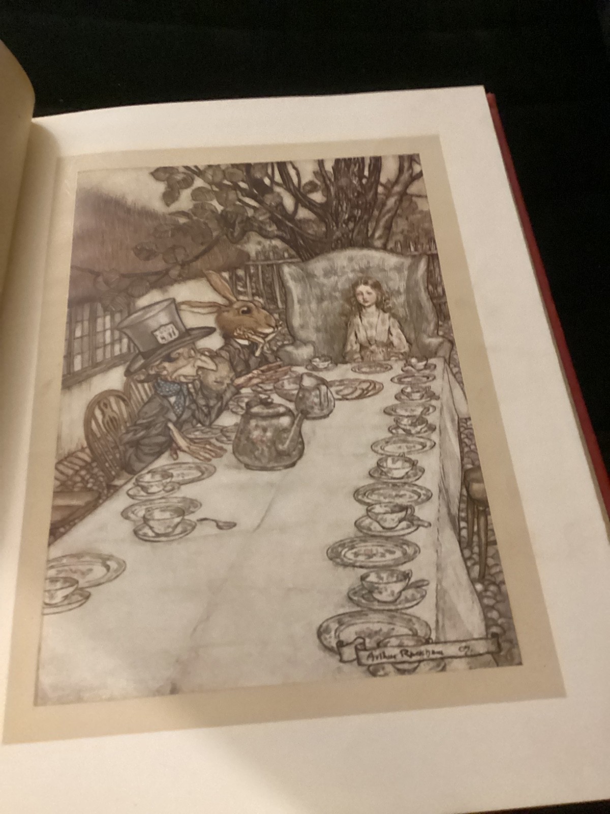 Alice&rsquo;s Adventures in Wonderland Lewis Carroll Rackham Heinemann 1926 FLAWS