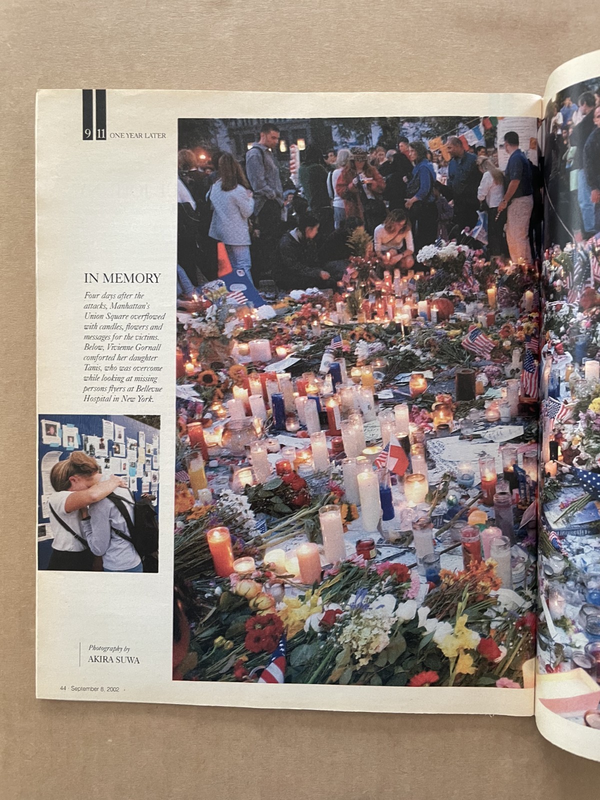 “9.11 One Year Later” 9-11-2001 Philadelphia Inquirer Magazine 47 pages 9/8/2002
