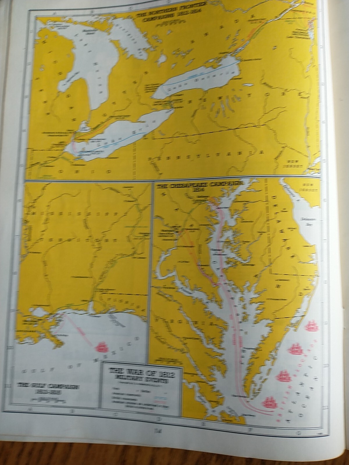 1948 Hammond AMERICAN HISTORY ATLAS Maps, Charts 9.25 x 12.25&Prime;