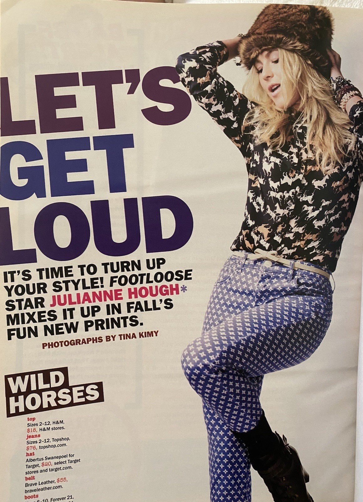 Seventeen Magazine 2011 November Quinceañera Glee Heather Morris 2010s Style