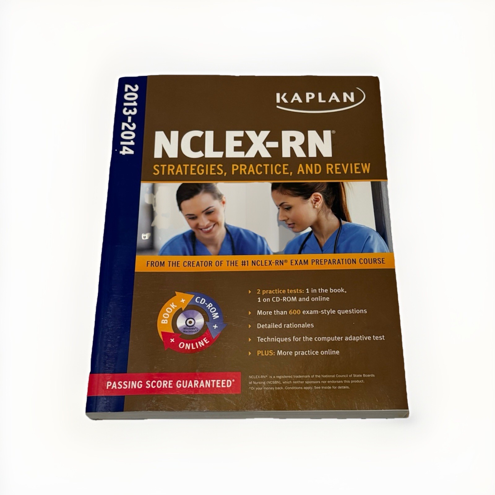 Kaplan Test Prep Ser.: NCLEX-RN Content Review Guide Preparation 2013-2014