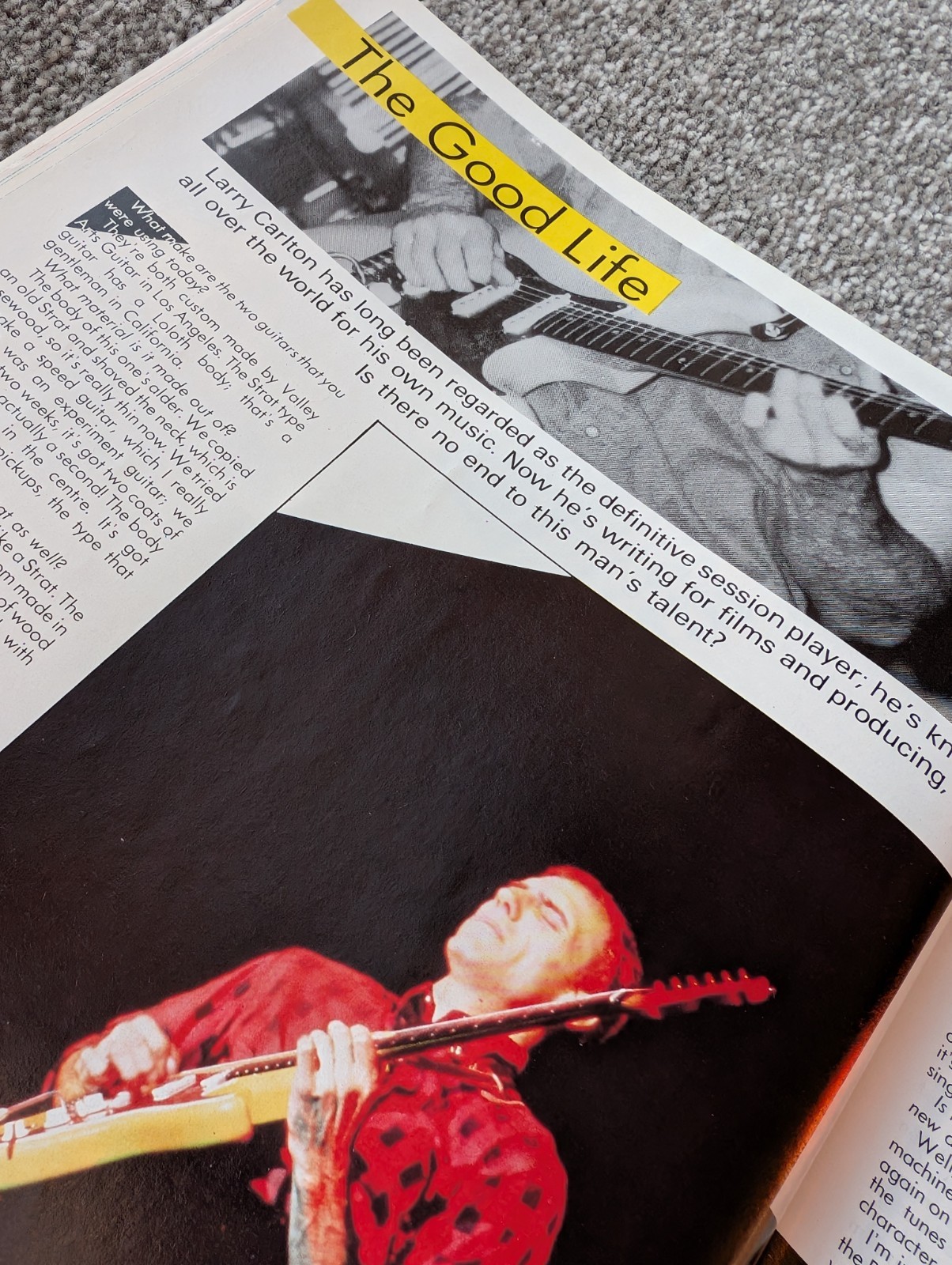 Guitarist Magazine Volume 1 No 10 Uli Roth – Scorpions, Marcus Miller March 1985
