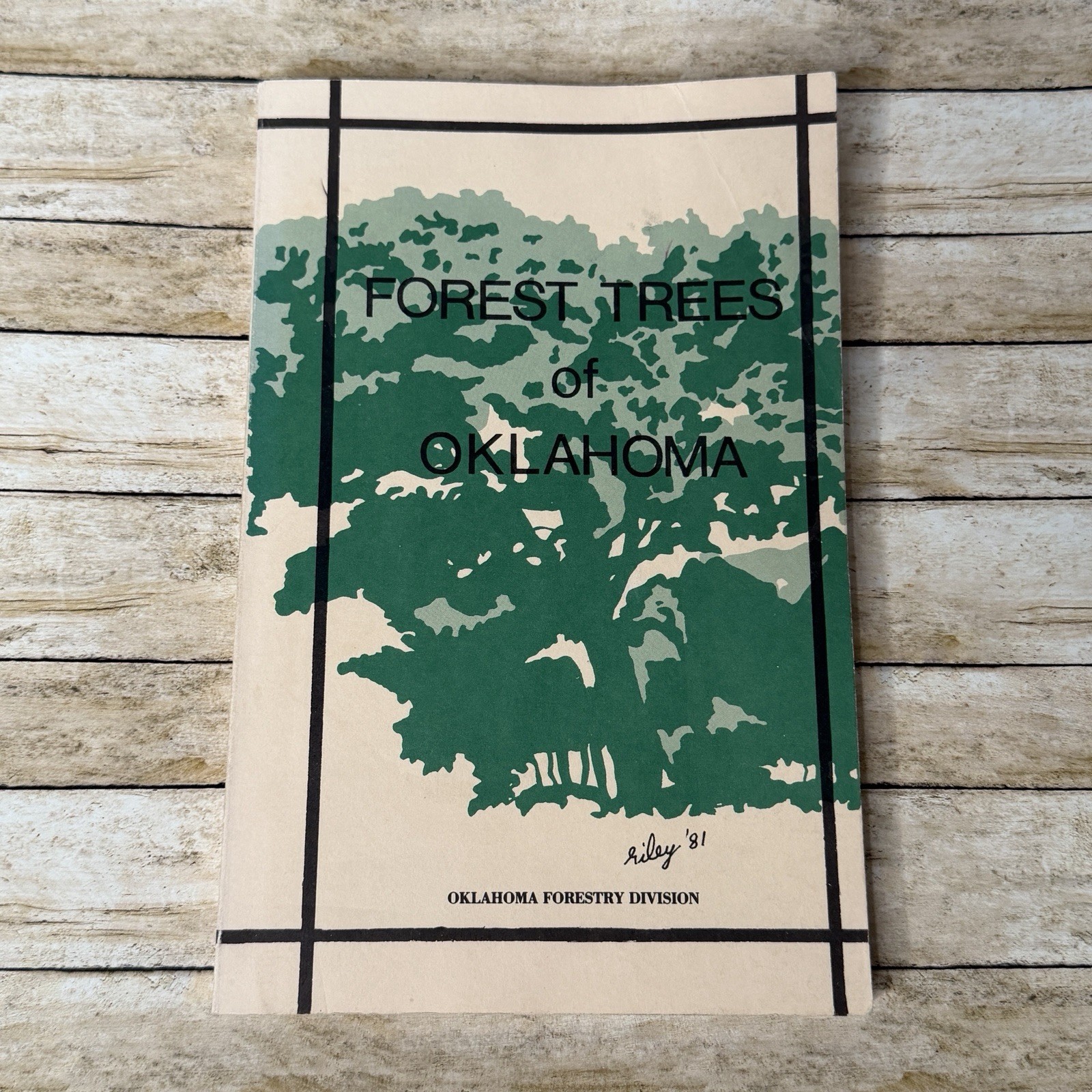 Forest Trees of Oklahoma Guidebook 1991 How to Know Them Botany Illustrated