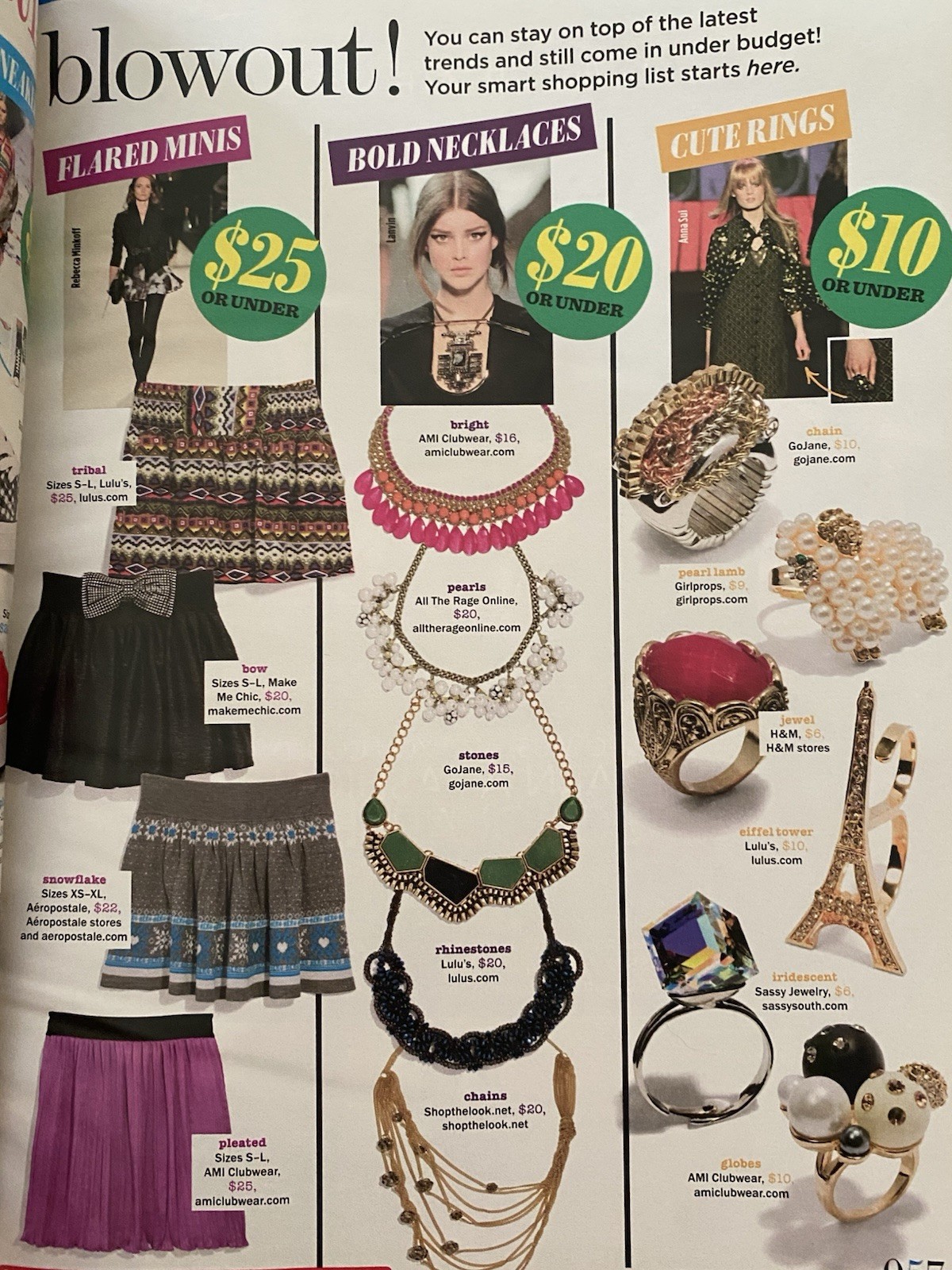 Seventeen Magazine 2011 November Quinceañera Glee Heather Morris 2010s Style