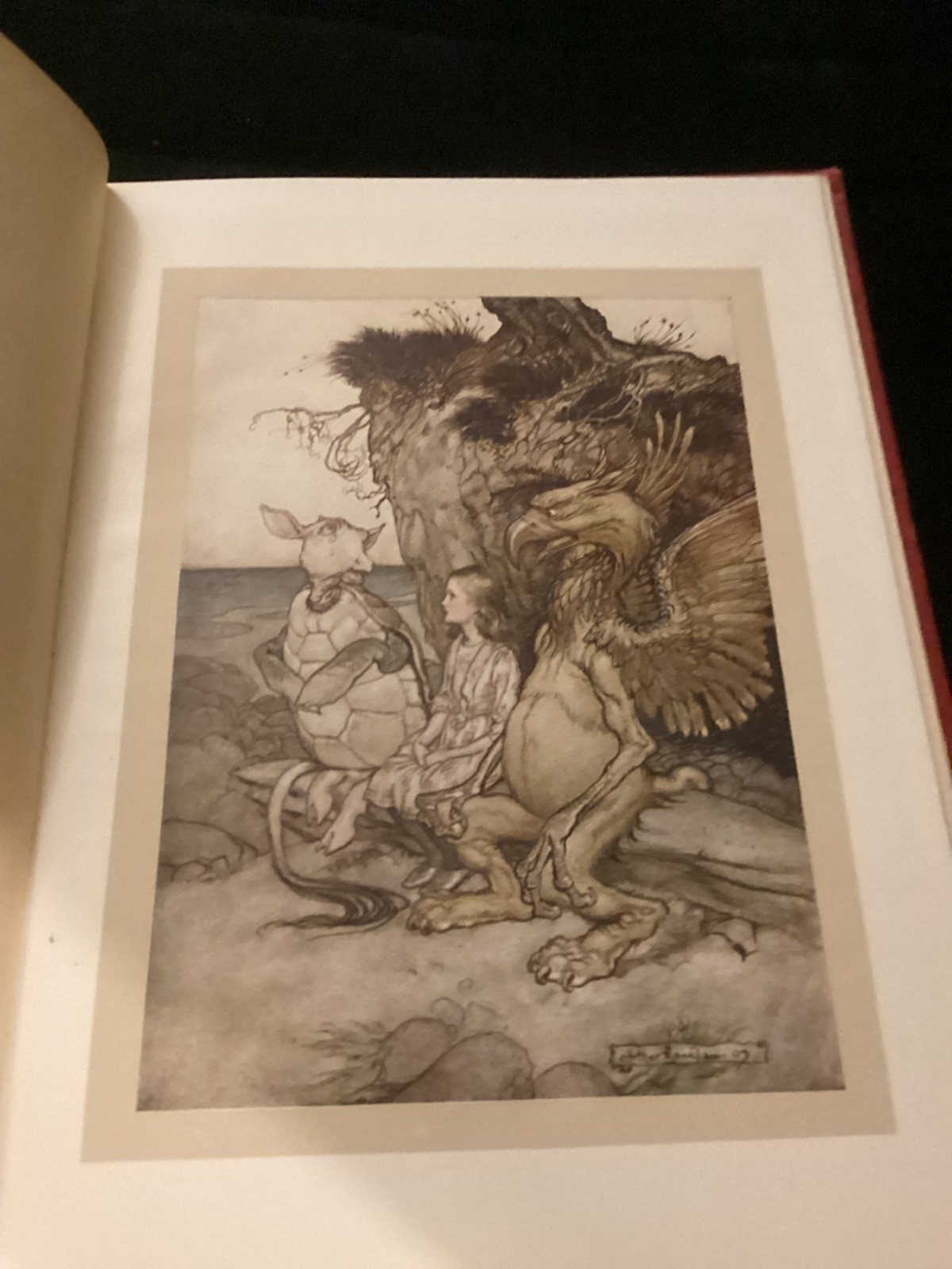 Alice&rsquo;s Adventures in Wonderland Lewis Carroll Rackham Heinemann 1926 FLAWS