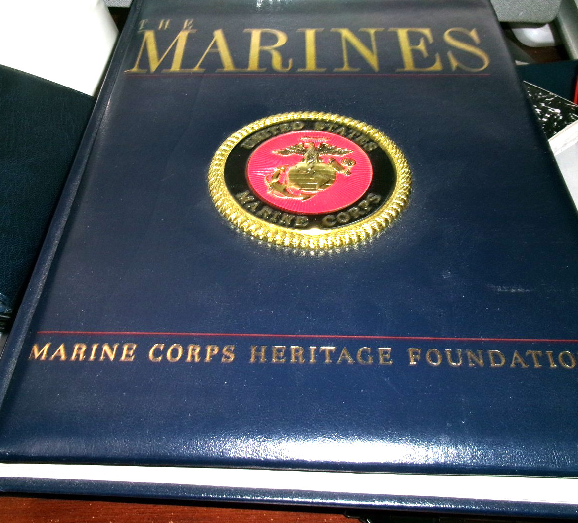 THE MARINES Marine Corps Heritage Foundation ILLUSTRATED BOOK 1998 LARGE