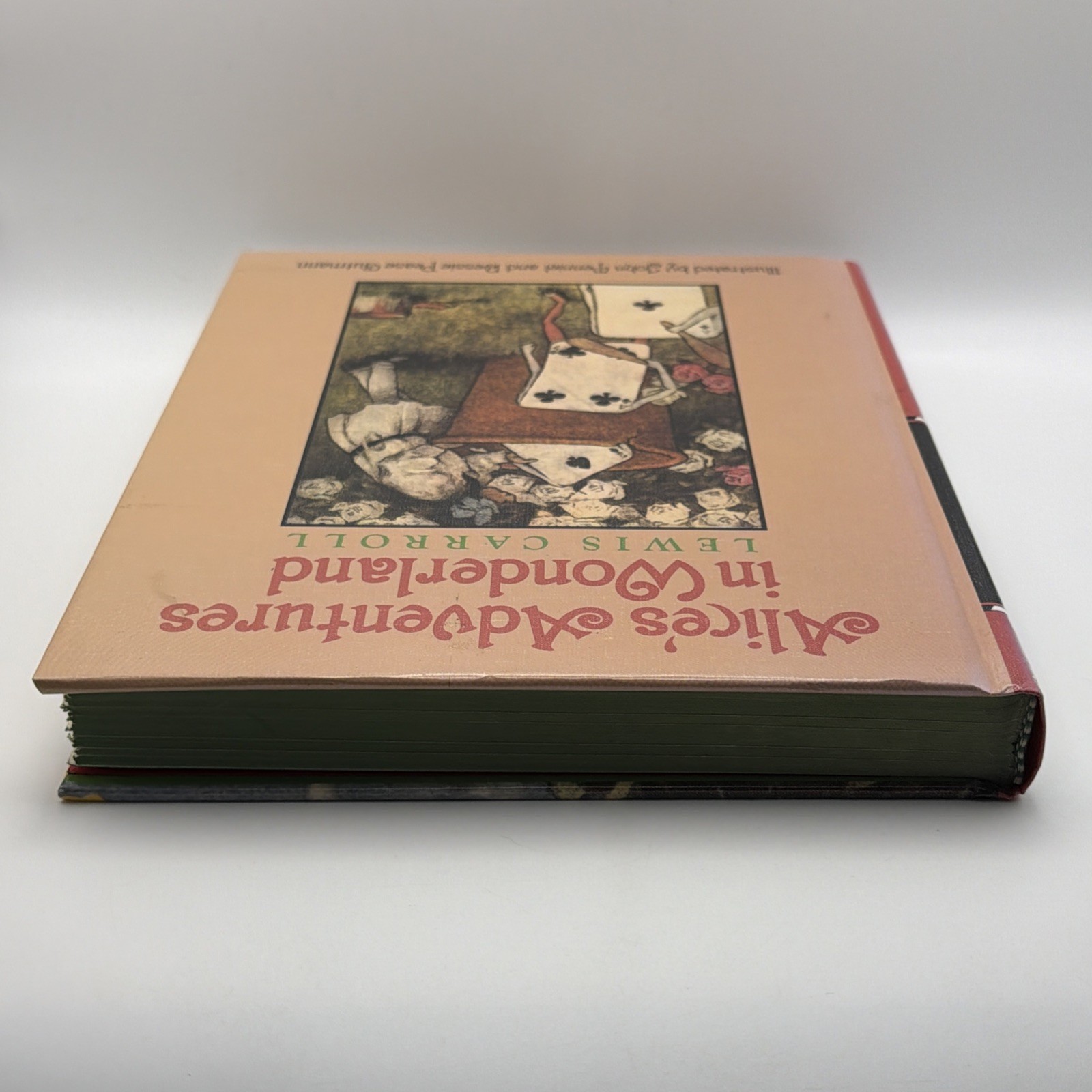 Vintage 1988 Alice&rsquo;s Adventures in Wonderland by Lewis Carroll Hardcover Book