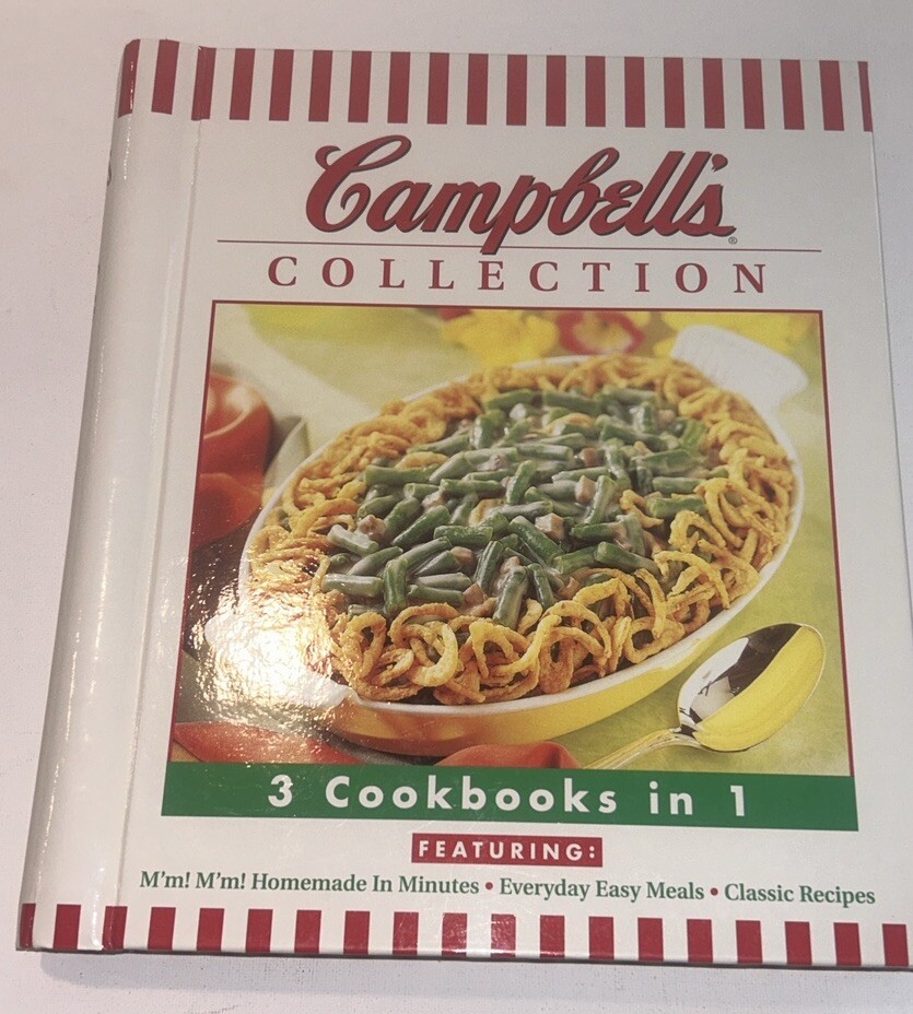Campbell&rsquo;s Collection 3 In 1 Cookbook 288 Pages Recipes Soups Slow Cooker