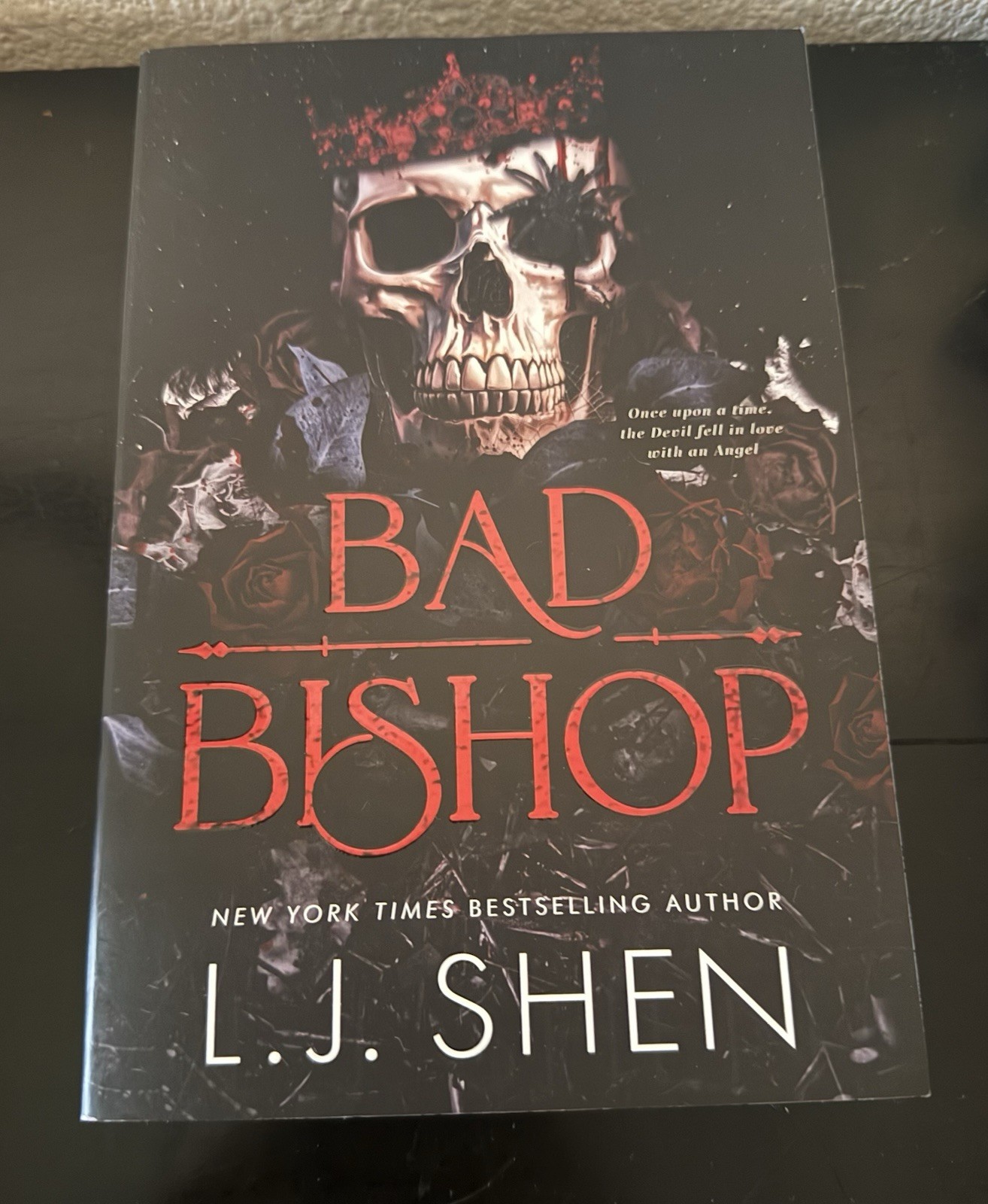 Bad Bishop Deluxe Edition L.J. Shen Paperback Sprayed Edges Society of Villains