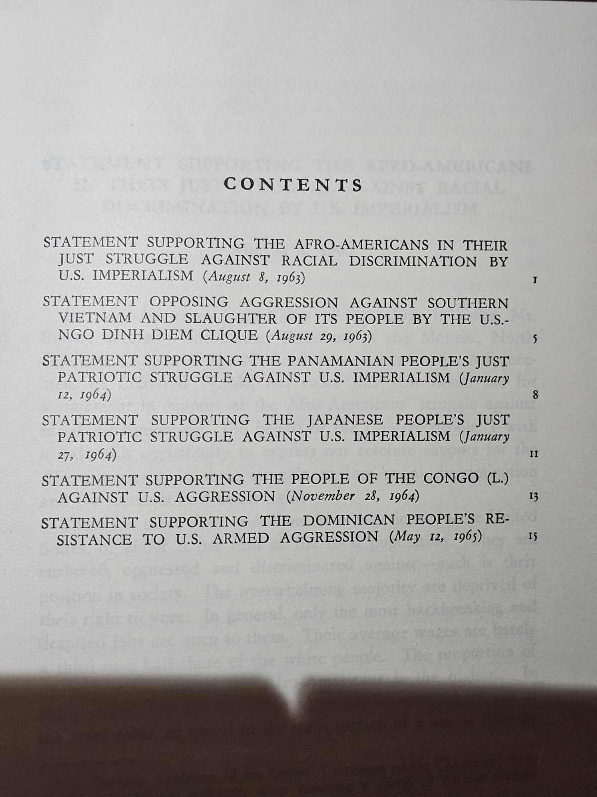 Three (3) Books By MAO TSE-TUNG Printed In 1960s Supporting Civil Rights In USA
