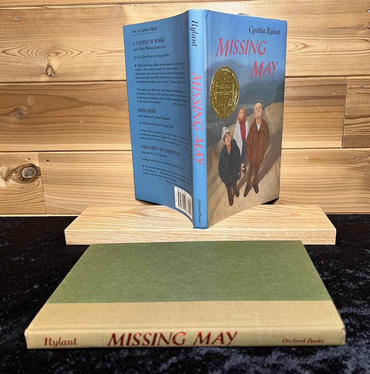 SIGNED CYNTHIA RYLANT – “Missing May”, 1993 Newberry Award Winner, 1st ed.
