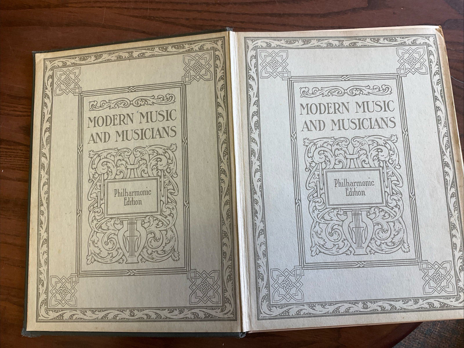 1912 Modern Music & Musicians Philharmonic Edition, 4 Volumes, See Photos