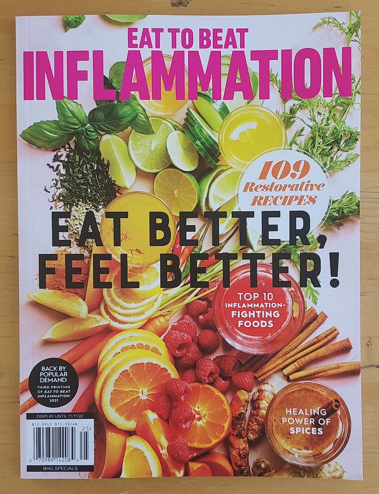 Eat to Beat Inflammation Magazine BHG Specials Eat Better, Feel Better!