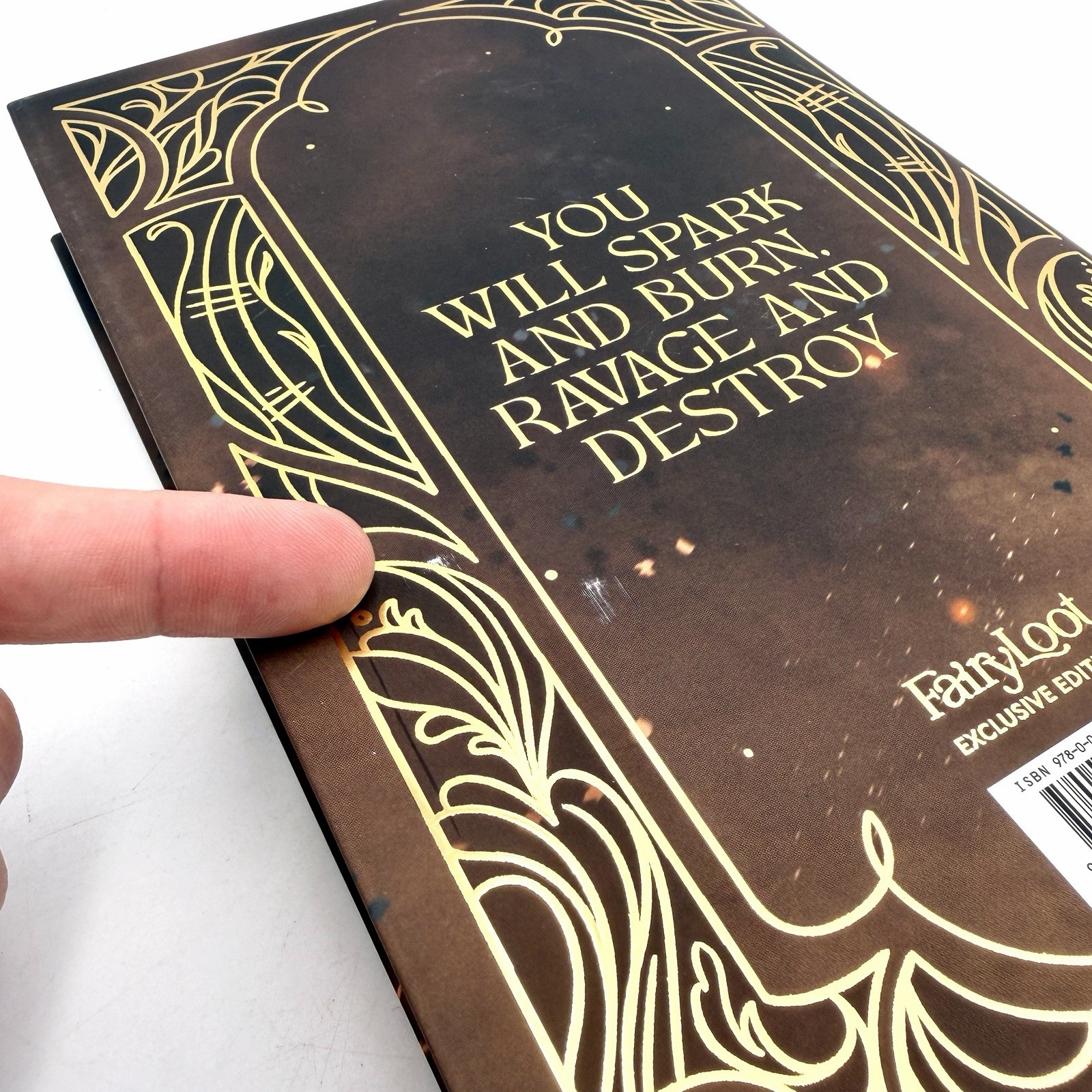 Fairyloot SIGNED An Ember in the Ashes Set Exclusive Iron Edition – US SELLER