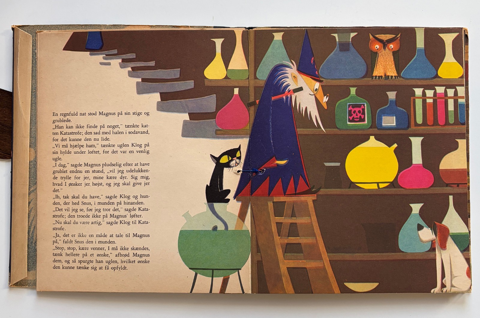 Rare Pop Up Magnus den store Troldmand (Mighty Magician) Theiner, Rudolf Lukes