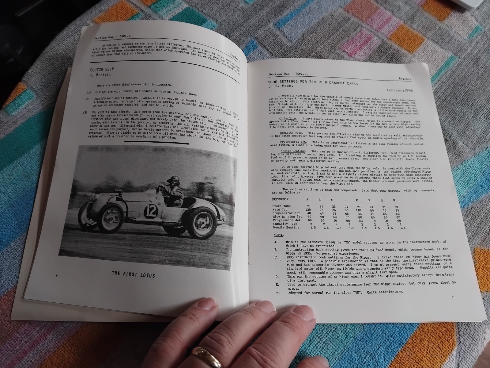 Special Builders Guide 750 Motor Club VGC Trials Race Austin Seven Ford 10 1172
