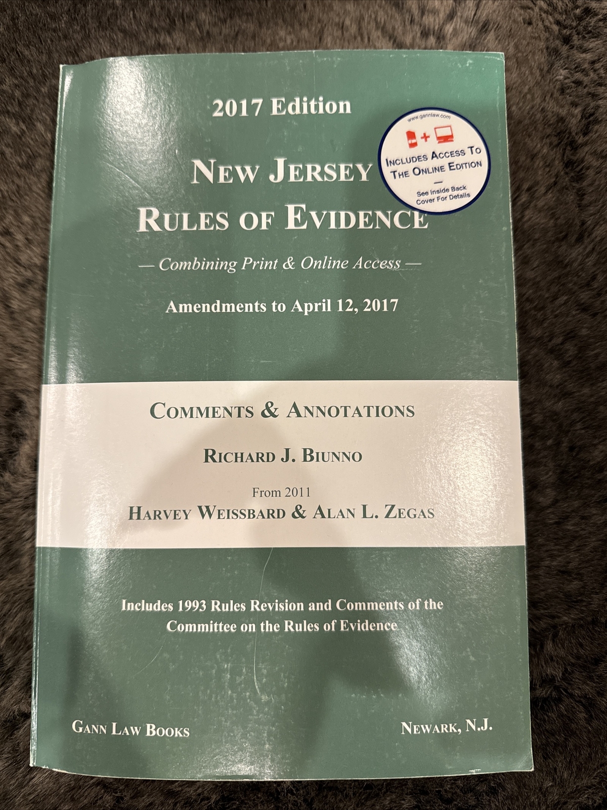 New Jersey Rules Of Evidence 2017
