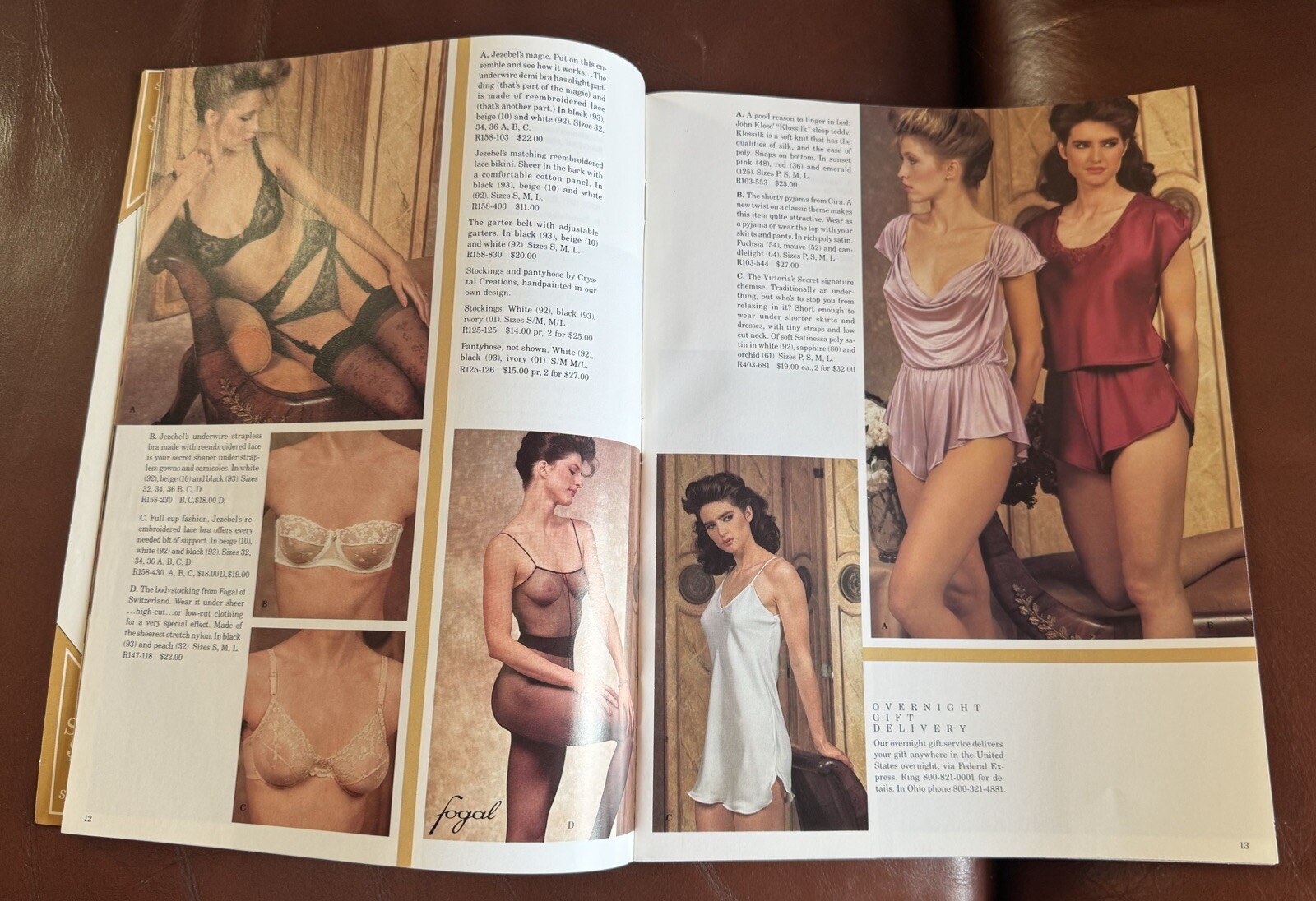 Victoria&rsquo;s Secret 1984 Gift Album Catalog 47+pages lastLetter Victoria 20morLstd