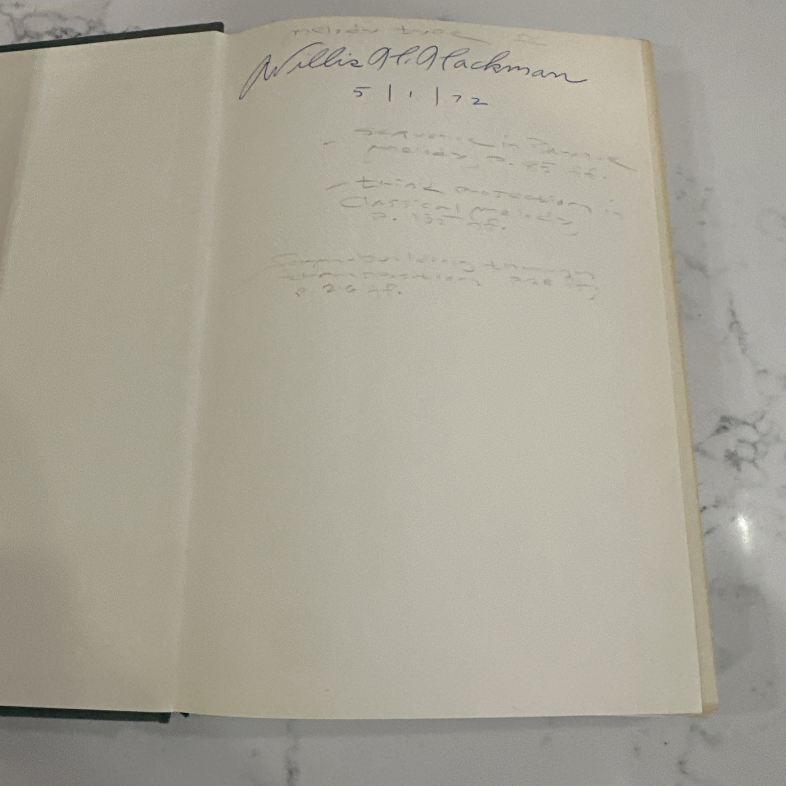 A History of Melody by Bence Szabolcsi, 1965 1st Ed. HB, Barrie and Rockliff