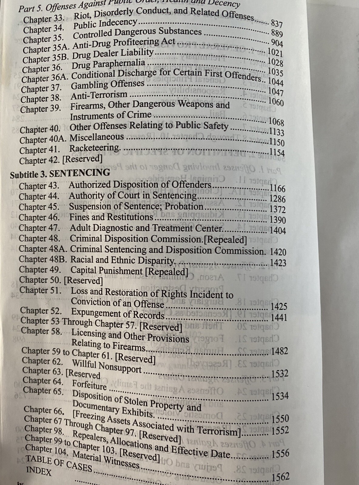 Title 2C New Jersey Criminal Code Annotated 2022 edition, GANN LAW,