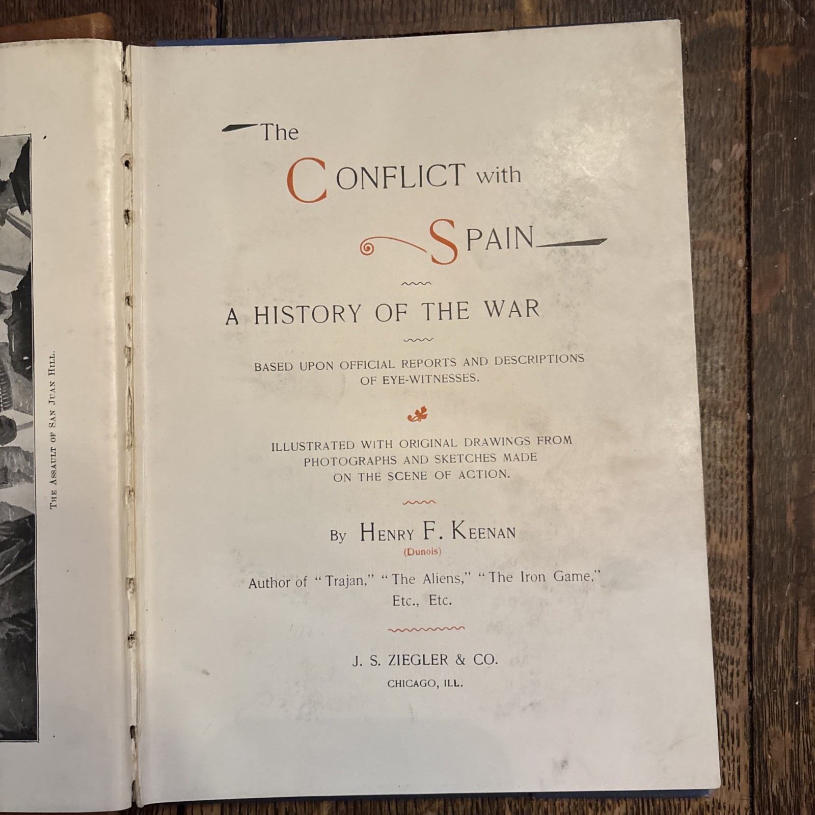 The Conflict With Spain: A History… by Henry F. Keenan First Edition 1898