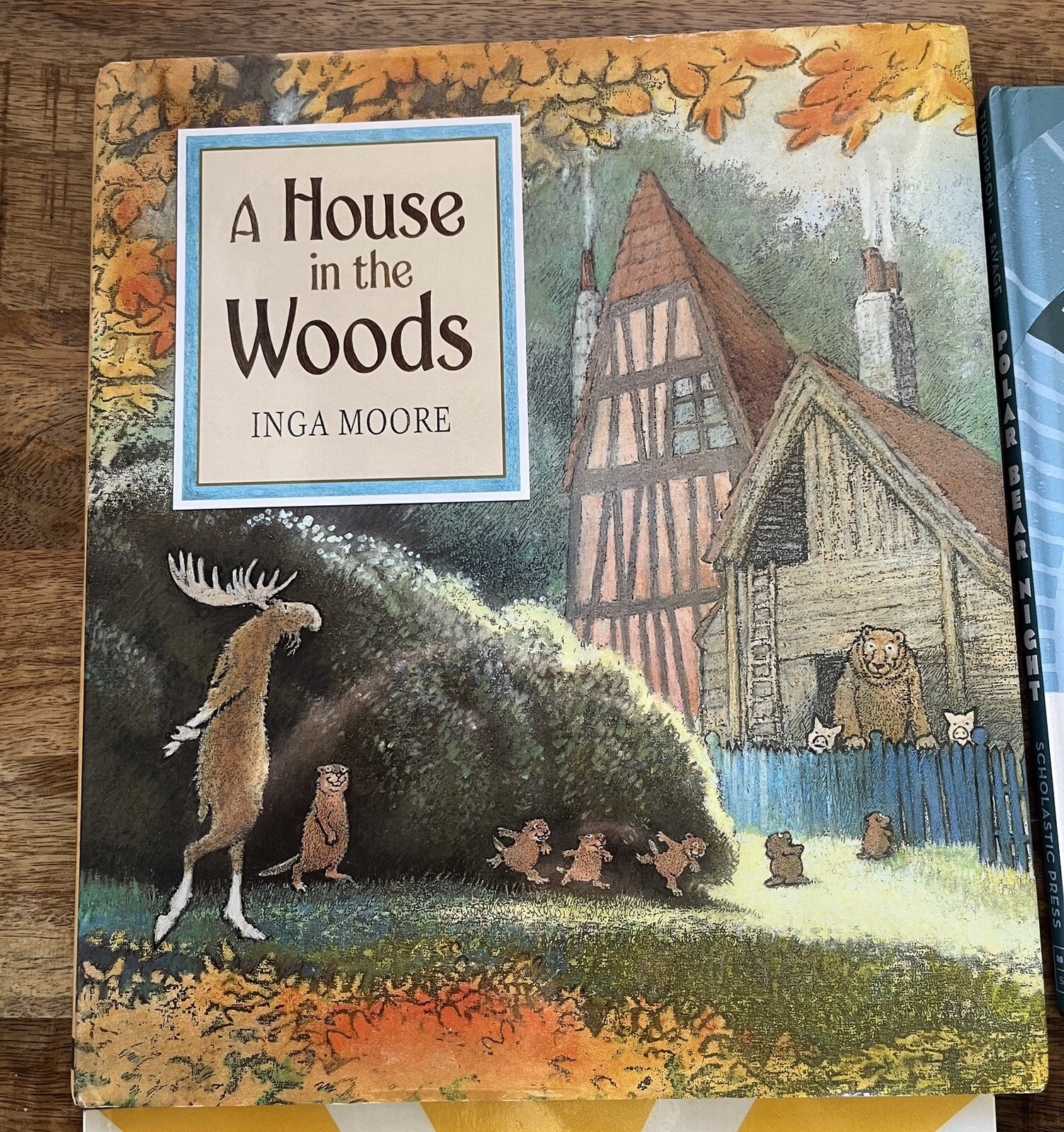 Lot of 4 Children&rsquo;s Books for Kids A House In The Woods Faraway Friends Ages 4-8