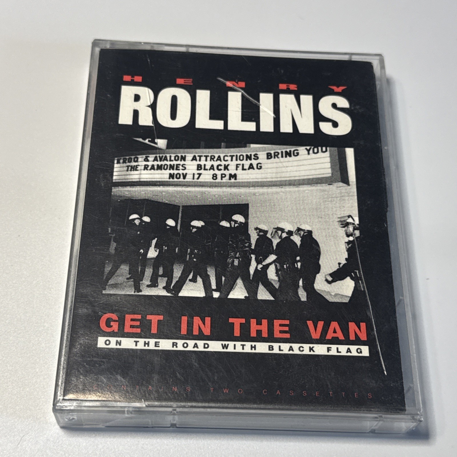 Henry Rollins, Get in the Van by Not Available (1994, Audio Cassette)
