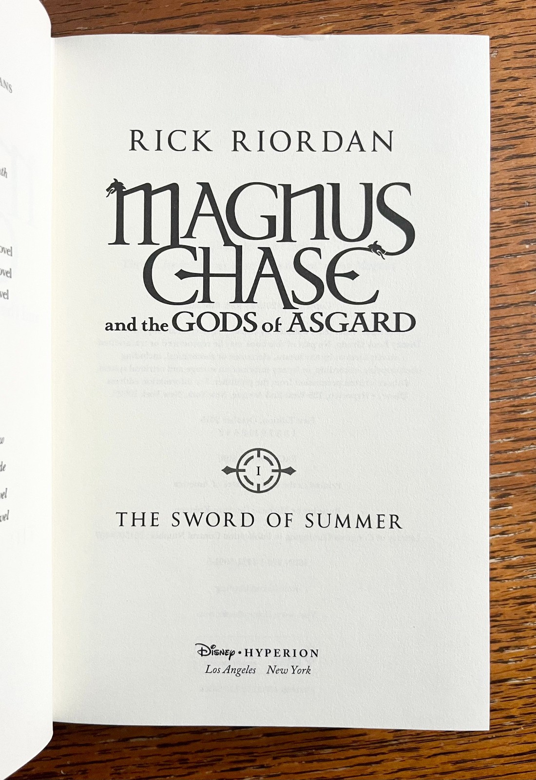 Rick Riordan MAGNUS CHASE Complete Series Lot of 3 Set 1st/1st HARDCOVER Books