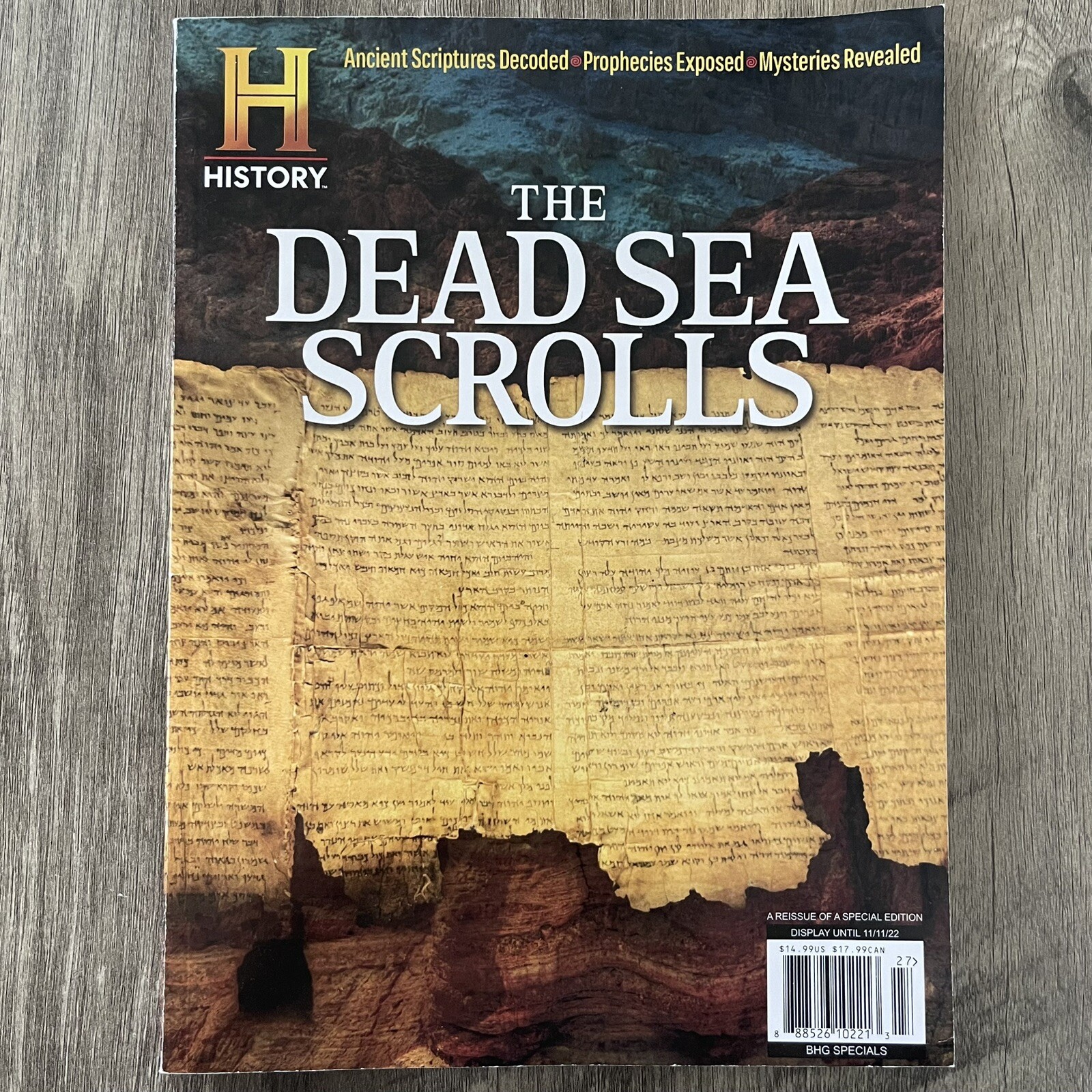 Magazine The Dead Sea Scrolls Special Edition History Reissue BHG Specials