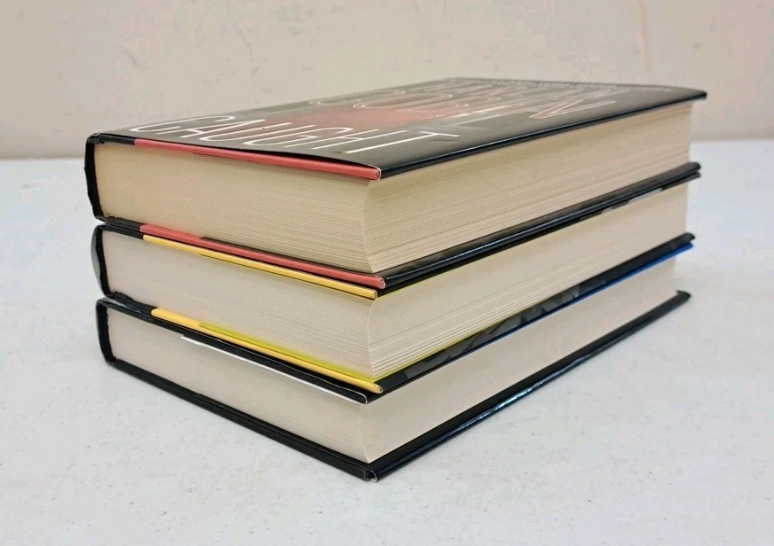 3 Harlan Coben 1st Edition HCDJs-Just One Look-Caught-Etc