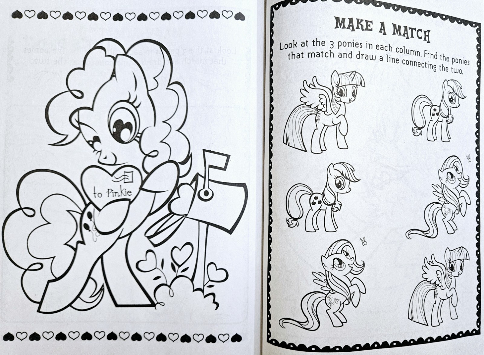 MY LITTLE PONY Jumbo Coloring & Activity Book Set of 2 with 8 Jumbo crayons NEW