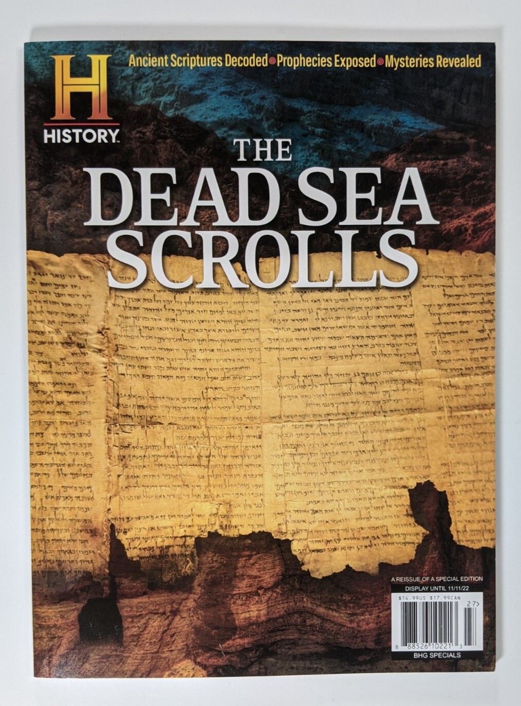 History Magazine The Dead Sea Scrolls Special Edition Reissue BHG Specials