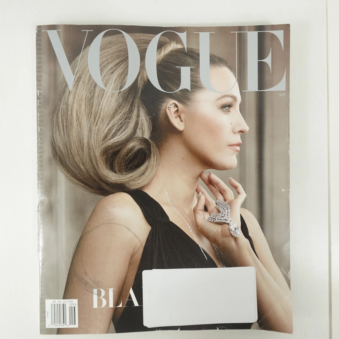 Vogue Magazine September 2024 Blake Lively Rosalia Fashion Culture Conde Nast