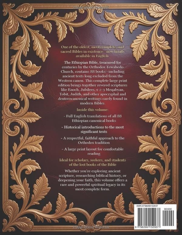 The Ethiopian Bible in English – Complete Large Print Edition: Includes All 8…