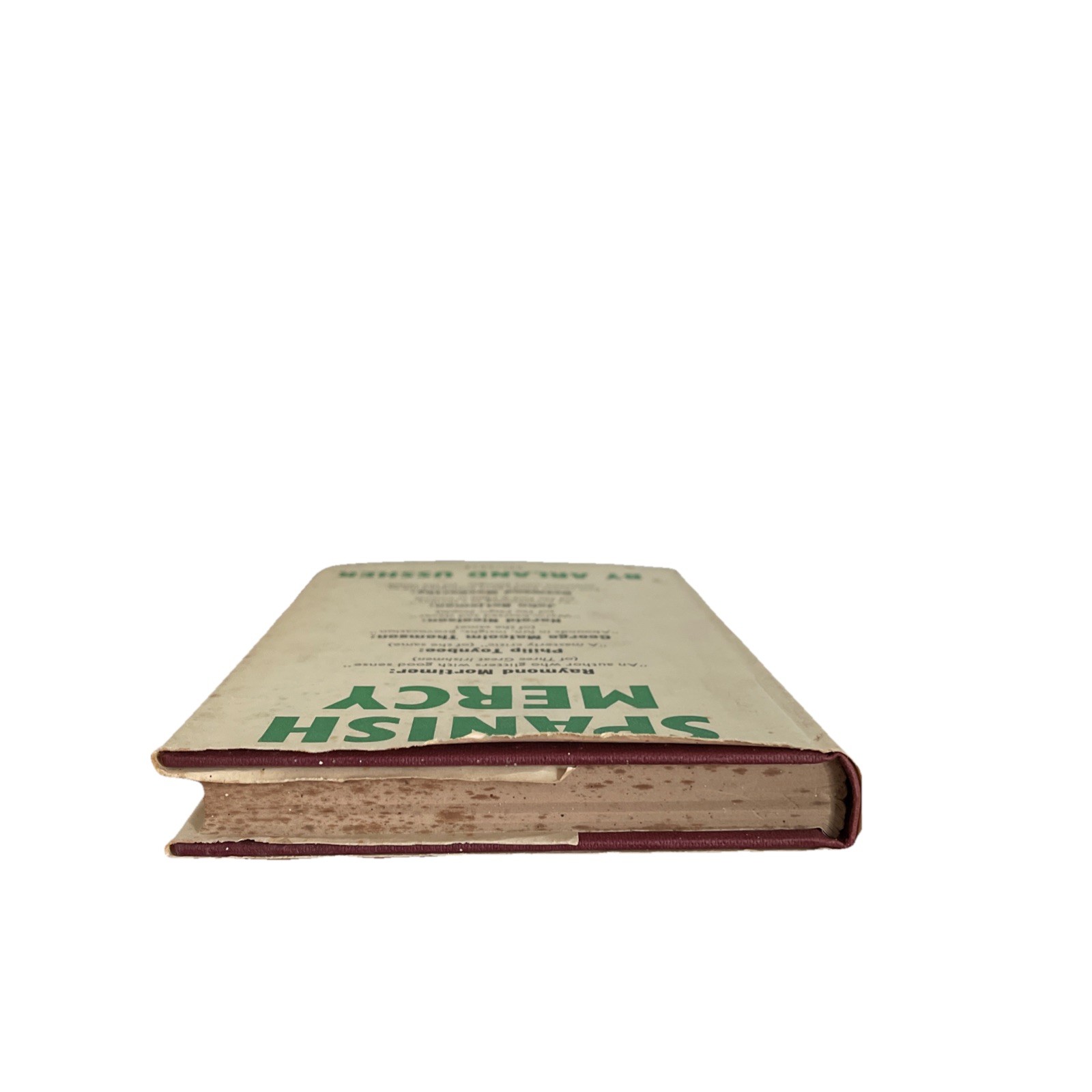 Spanish Mercy by Arland Ussher 1959 1st edition with dust jacket