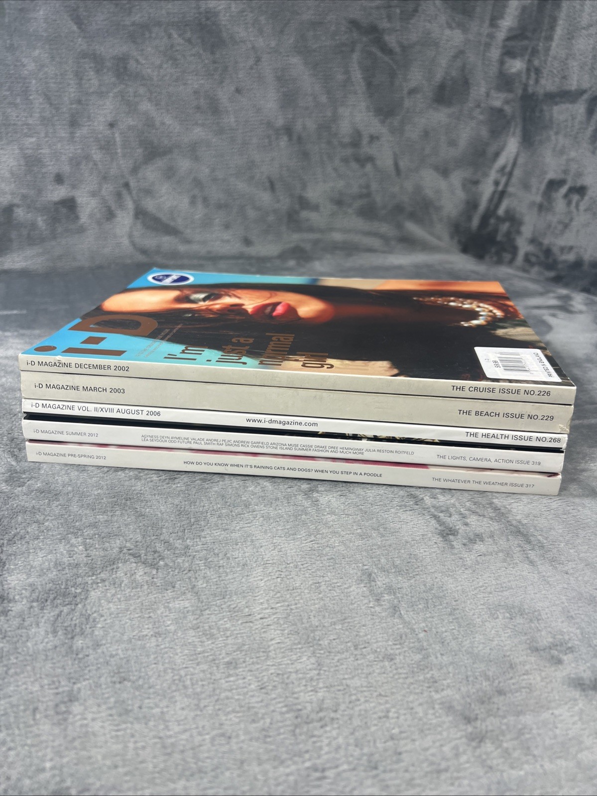 ID Magazine Lot of 5 Beyonce British Fashion Luxury Celebrity Style Y2K RARE VTG