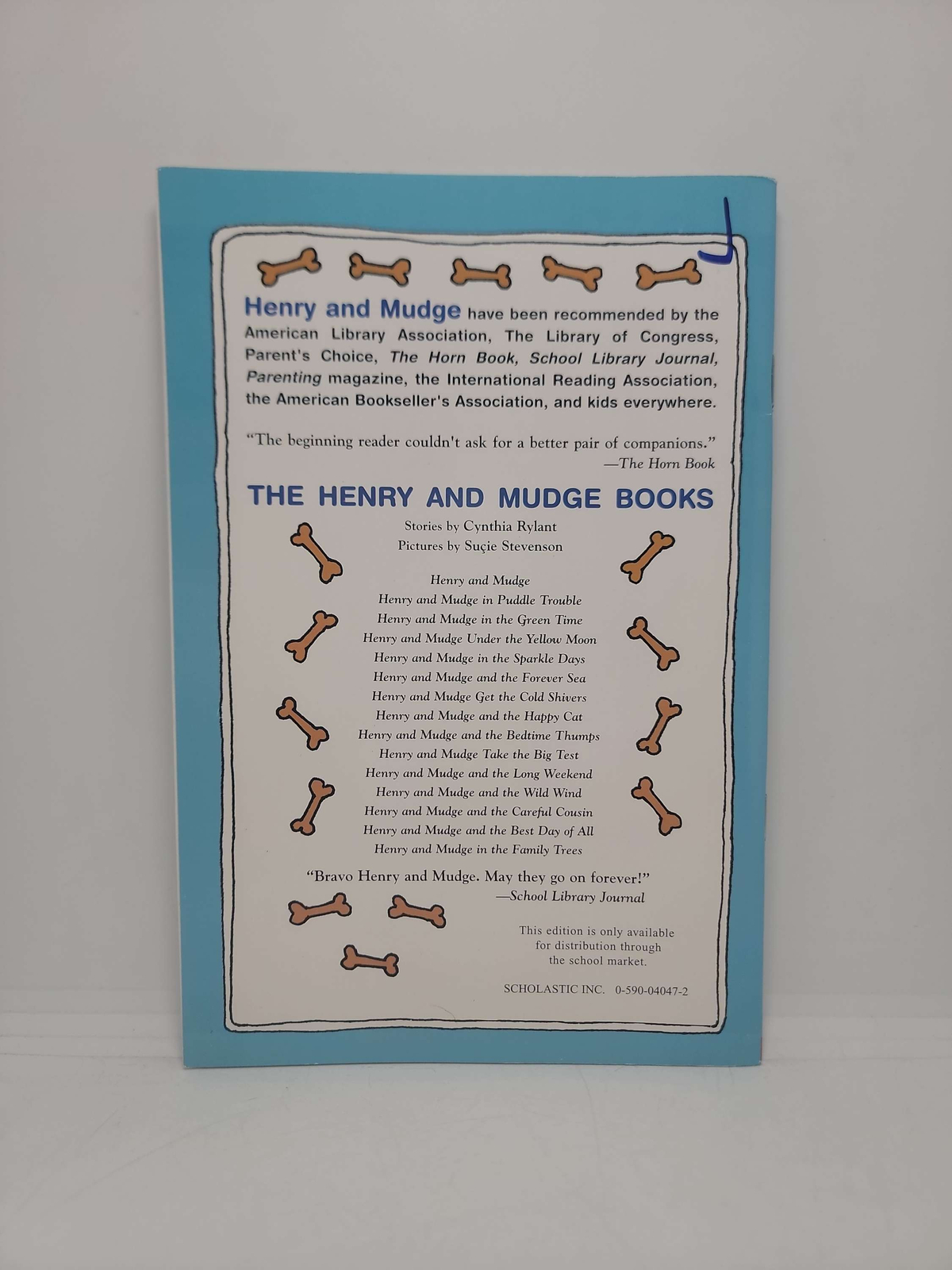 Henry and Mudge and the Sneaky Crackers by Cynthia Rylant