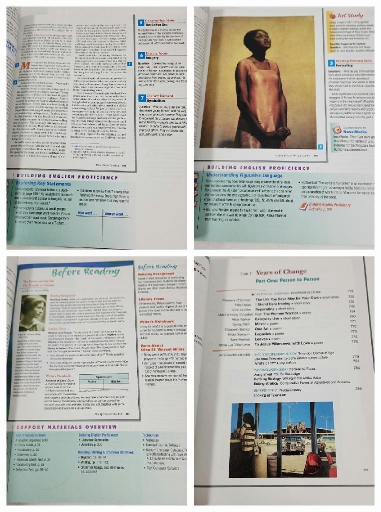 American Literature and Integrated Studies Teacher&rsquo;s Edition Units 1-8 Foresman