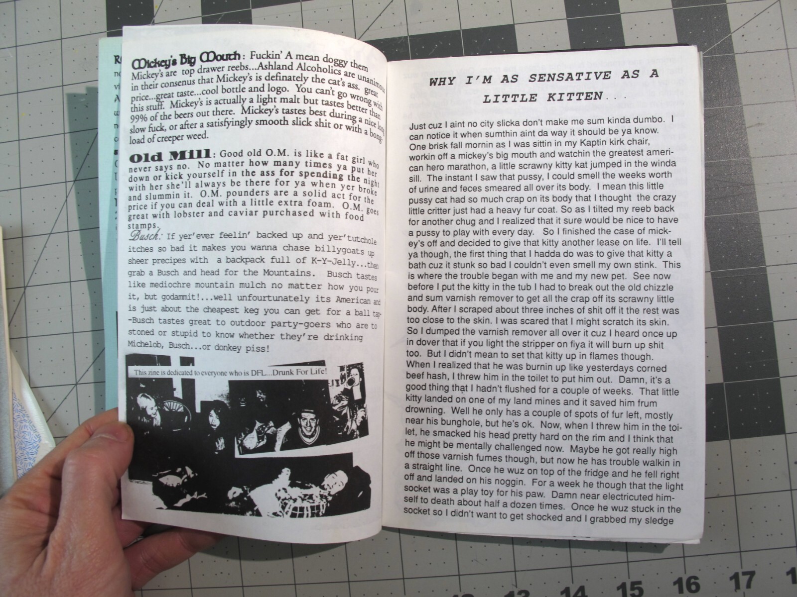 vtg 1990s Goth – Rotten Crabapple Zine #11 Catalogue shirts reviews +