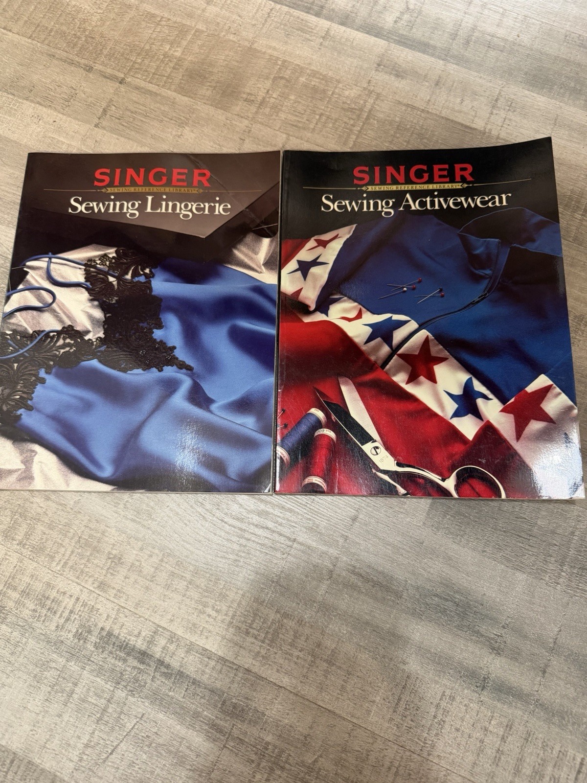 Singer Sewing Reference Library Books Lot of 6 Home Style Lingerie Activewear
