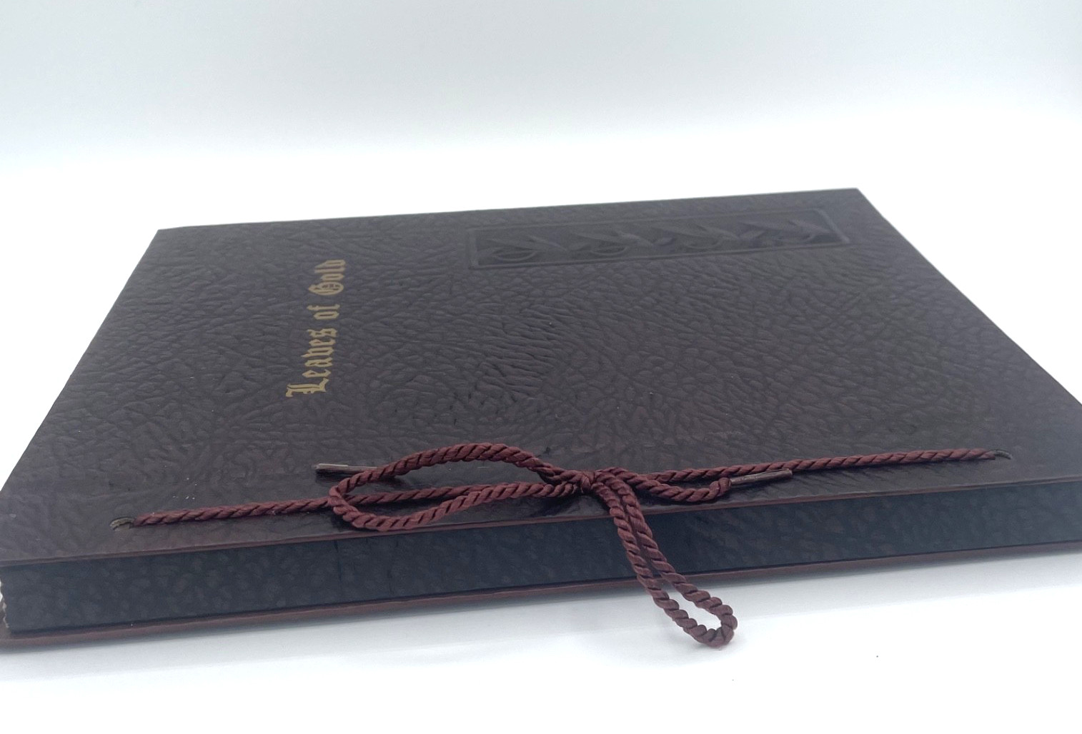 Vintage Leaves of Gold, An Anthology of Prayers Memorable Phrases 1948 HC