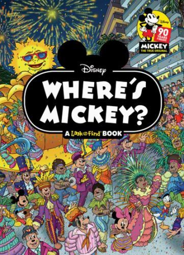 Disney – Where&rsquo;s Mickey – A Look and Find Book Activity Book – PI Kids – GOOD