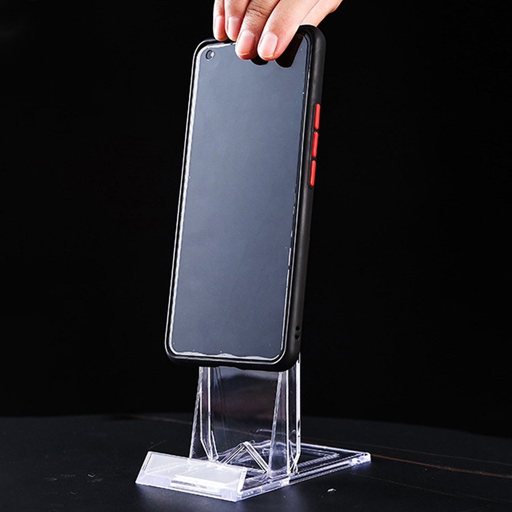 5-20PCS Clear Acrylic Stand Easel for Sports Trading Cards,Photos,Plates,Phones