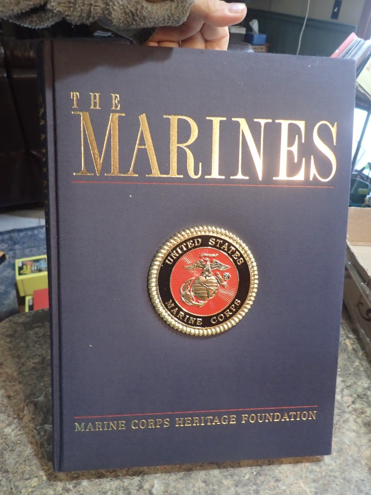 THE MARINES Marine Corps Heritage Foundation ILLUSTRATED BOOK Great book