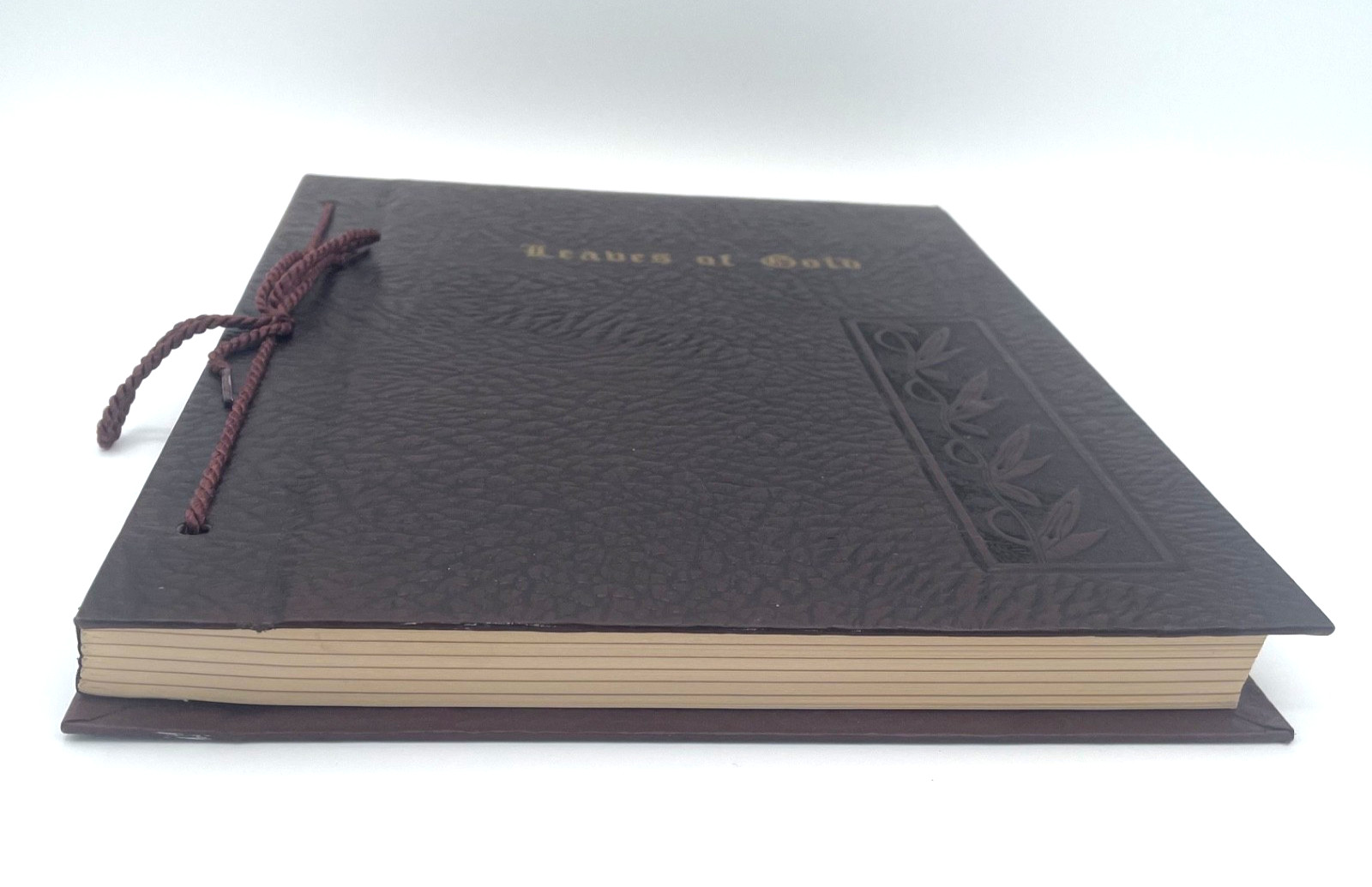 Vintage Leaves of Gold, An Anthology of Prayers Memorable Phrases 1948 HC