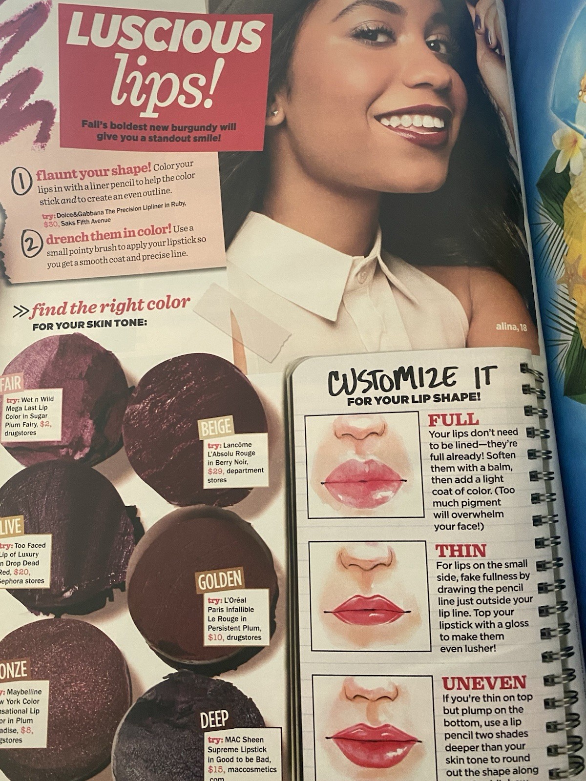 Seventeen Magazine 2011 November Quinceañera Glee Heather Morris 2010s Style