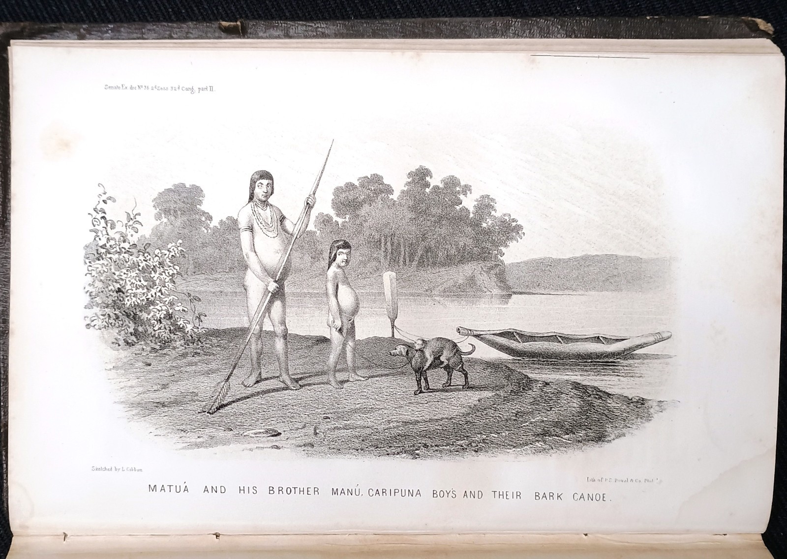 EXPLORATION OF VALLEY OF THE AMAZON Gibbon 1854 Peru Bolivia Brazil Indians Inca